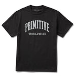 Primitive Collegiate Worldwide Tee Black