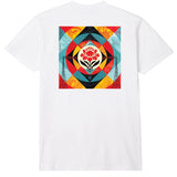 Obey Geometric Power Canvas Tee White