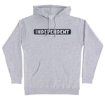 Independent Hood Bar Logo Grey Heather