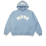 Muse Heavyweight Chenille Hoodie Celeste Blue