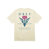 Obey Cultivate Harmony Tee Cream