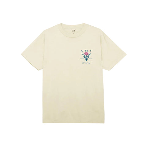 Obey Cultivate Harmony Tee Cream