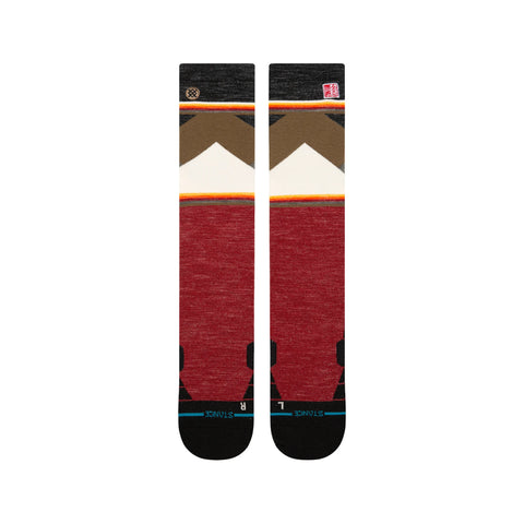 Stance Socks SN Atpa Jimmy Chin UL Wool Red