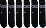 Stance Socks STP Basic Crew 6pk Black