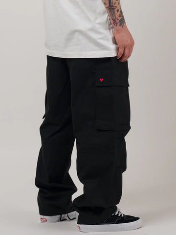 Loviah Ripstop Cargo Pants Black