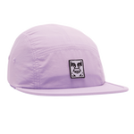 Obey Icon Patch Camp Cap Orchid Petal