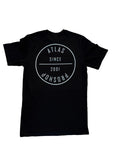 Atlas Black Round Logo Shirt